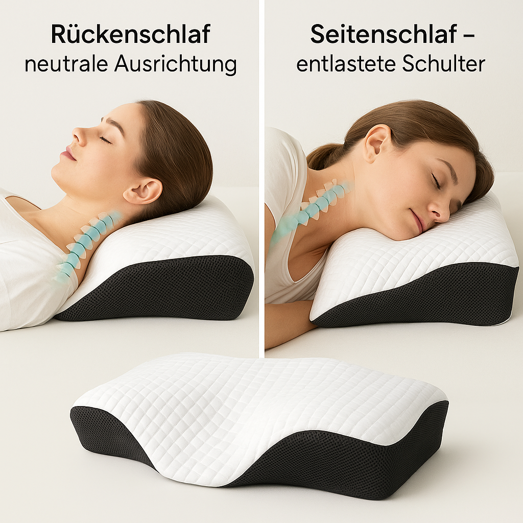 Heilgrund® OrthoCare Pillow – Ergonomisch-orthopädisches Schlafsystem